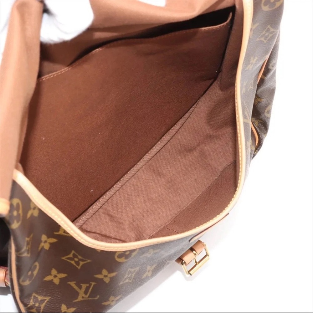 Louis Vuitton Saumur 35 Monogram Shoulder Crossbody Messenger Double Saddle Bag - Picture 13 of 16